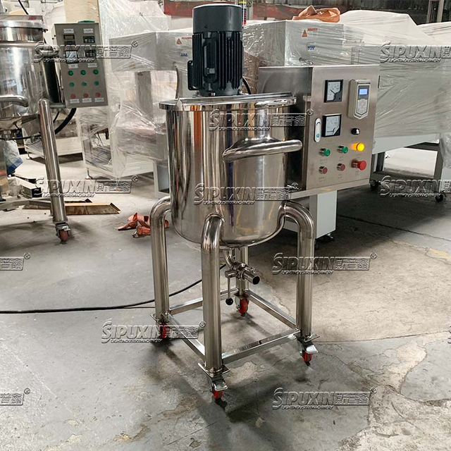 60L Single-Layer Dispersed Movable Mixing Tank