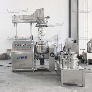 100L Hydraulic Lifting Vacuum Emulsifying Machine