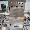 500L Single-Layer Homogenizing Stirring Tank with Operating Platform and Stairs, Equipped with 200L Electric Heating Mobile Storage Tank