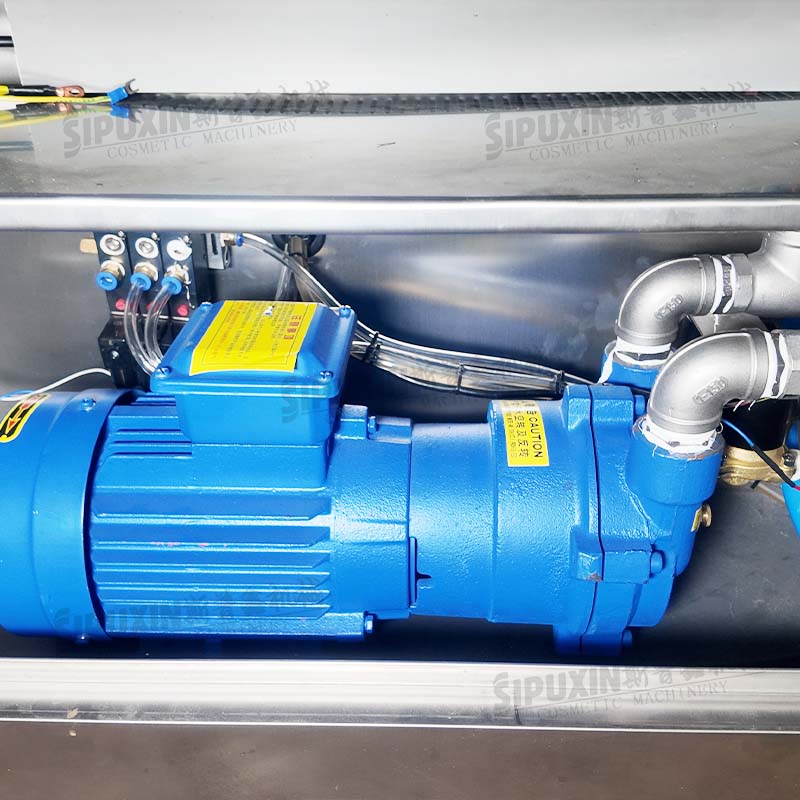 25L Hydraulic Lifting PLC Controlled Vacuum Emulsifying Mixer