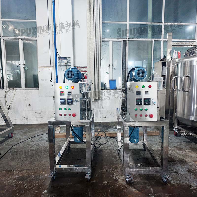 25L Mobile Stainless Steel Mixing Tank, 220V, for Shampoo & Liquid Soap