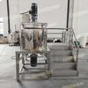 Industrial Homogenizing Mixing Tank SUS304/316L Agitator Mixer Pot With Scraper for Liquid Soap Shampoo Cream Making