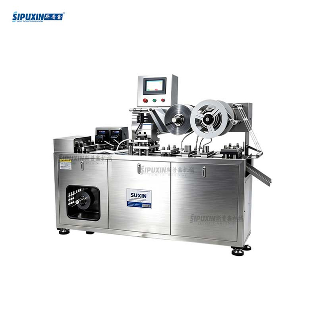High‑Efficiency Aluminum Plastic Blister Packaging Machine Fully Automatic Small Liquid Filling Blister Machine for Car Perfume Air Freshener & Ketchup Sauce