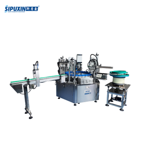 Full Automatic Turntable Filling Machine High Accuracy Piston Filler for Cosmetic Cream Shampoo Lotion Gel Production