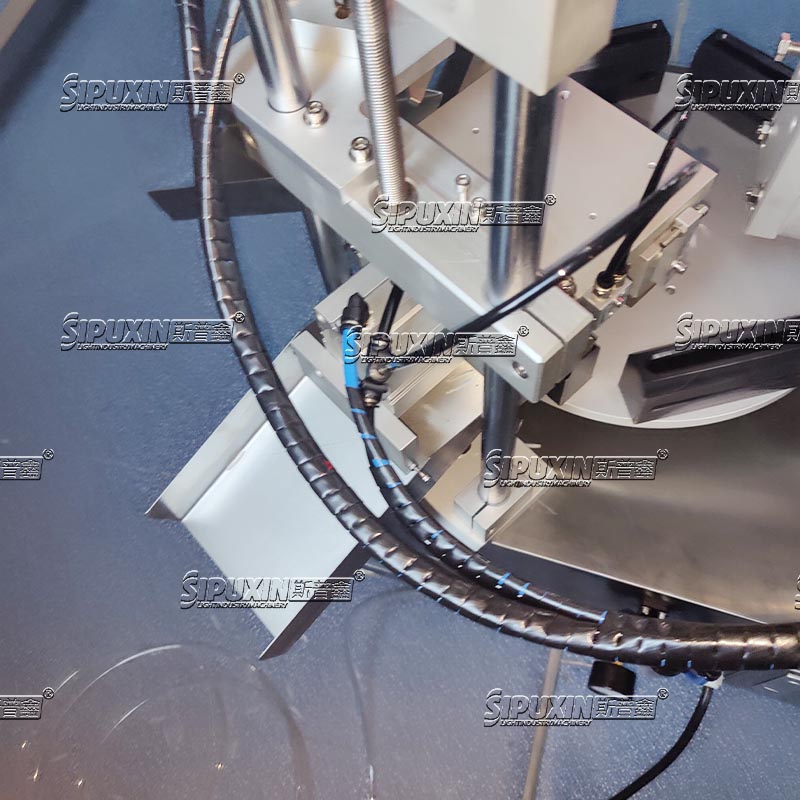 Rotary Single-dose Tube Sealing Machine PLC Pneumatic Plastic Strip Tube Tail Sealer For Cosmetic Essence Facial Mask Sample Tube Packaging