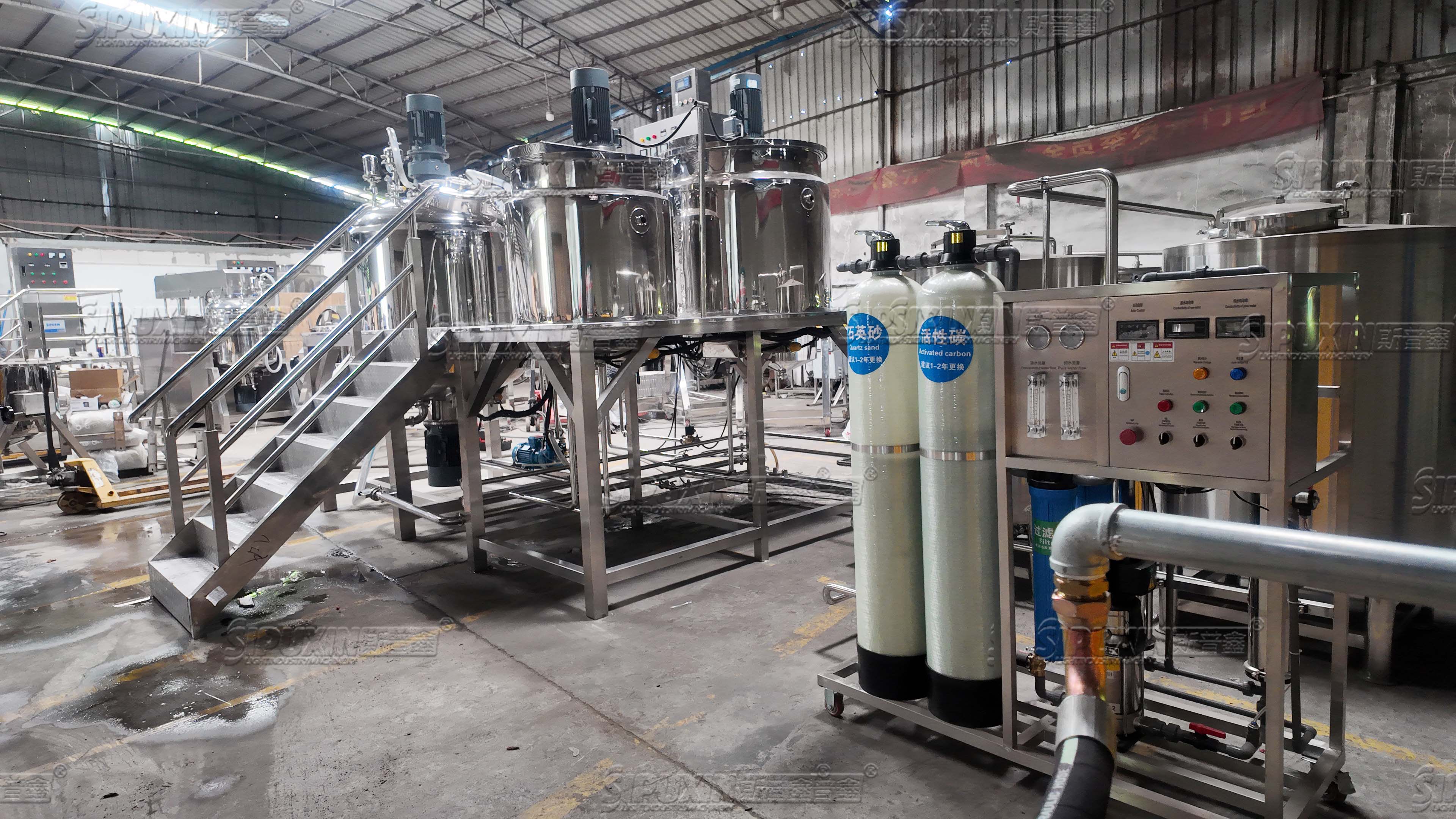 500L/H Single Stage PVC RO Water Treatment System Industrial Reverse Osmosis Water Purifier for Cosmetic/Food Beverage Production