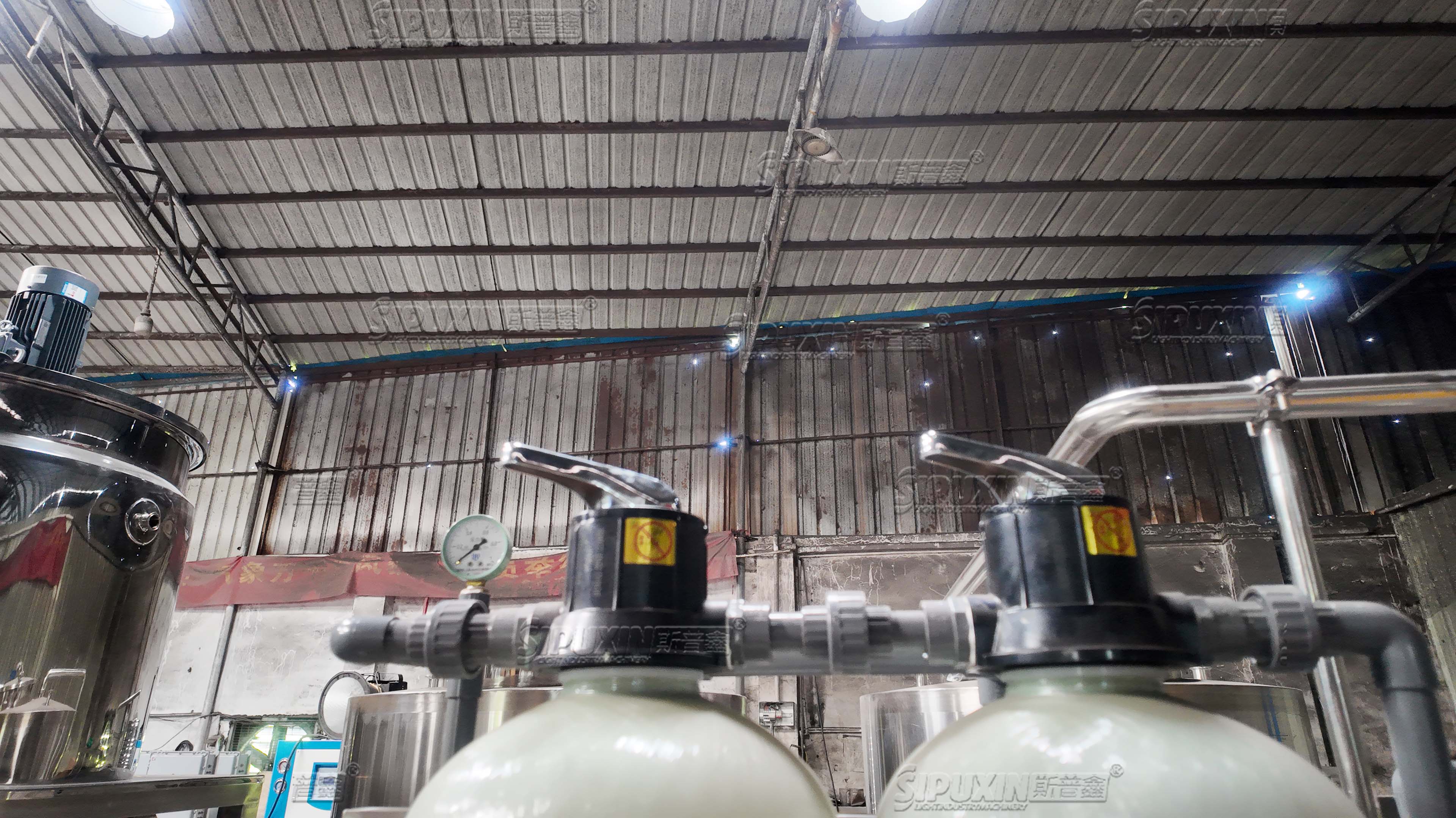 500L/H Single Stage PVC RO Water Treatment System Industrial Reverse Osmosis Water Purifier for Cosmetic/Food Beverage Production