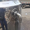 300L Electric Heating Sealed Mixing Tank With Manhole Movable Casters Stainless Steel Mixing Vessel For Toothpaste Cream Sauce Juice Mixing