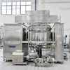 2000L Hydraulic Lifting Vacuum Homogenizing Emulsifier With External Circulation Emulsifying Pump & Oil‑Water Pot