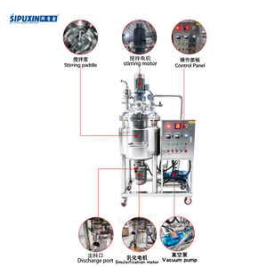 100L Movable Vacuum Emulsifier Mixer