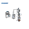 20L Cosmetic Homogenizer Mixing Tank With Feeding Pump Automatic Cream Lotion Shampoo Filling Production Line Machine
