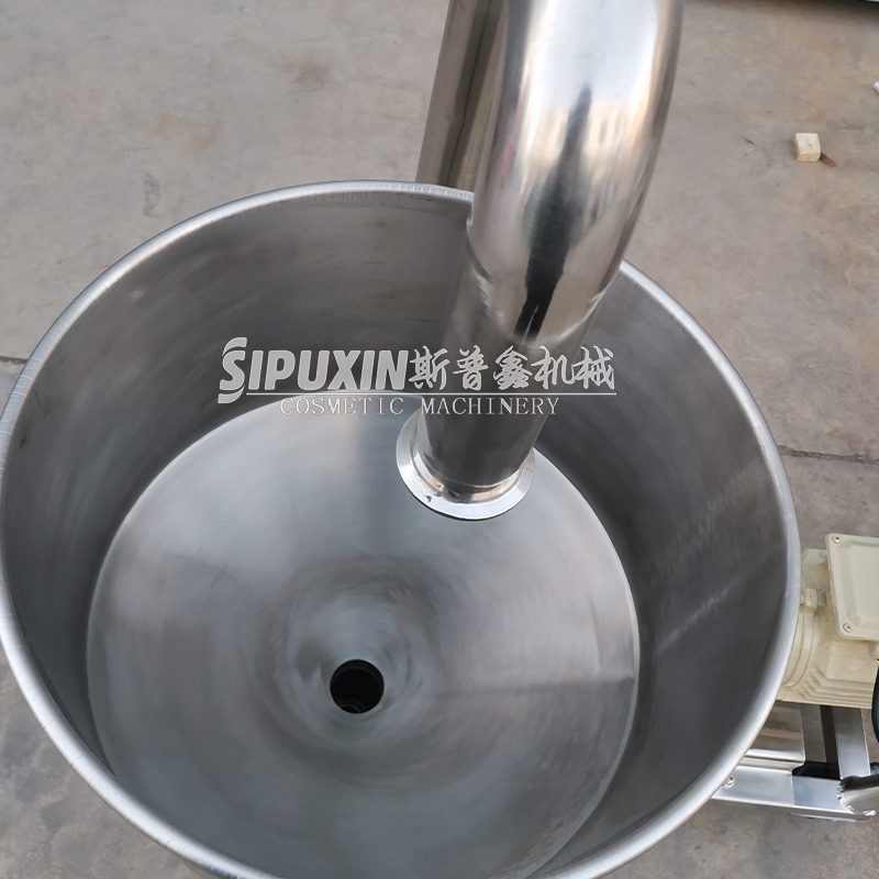 Mobile Stainless Steel Rotor Pump Internal & External Circulation Paste Transfer Pump For Cosmetic Cream Body Butter Ointment Shampoo