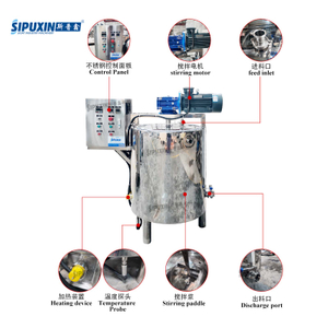 300L Electric Heating Mixing Tank Without Homogenizer